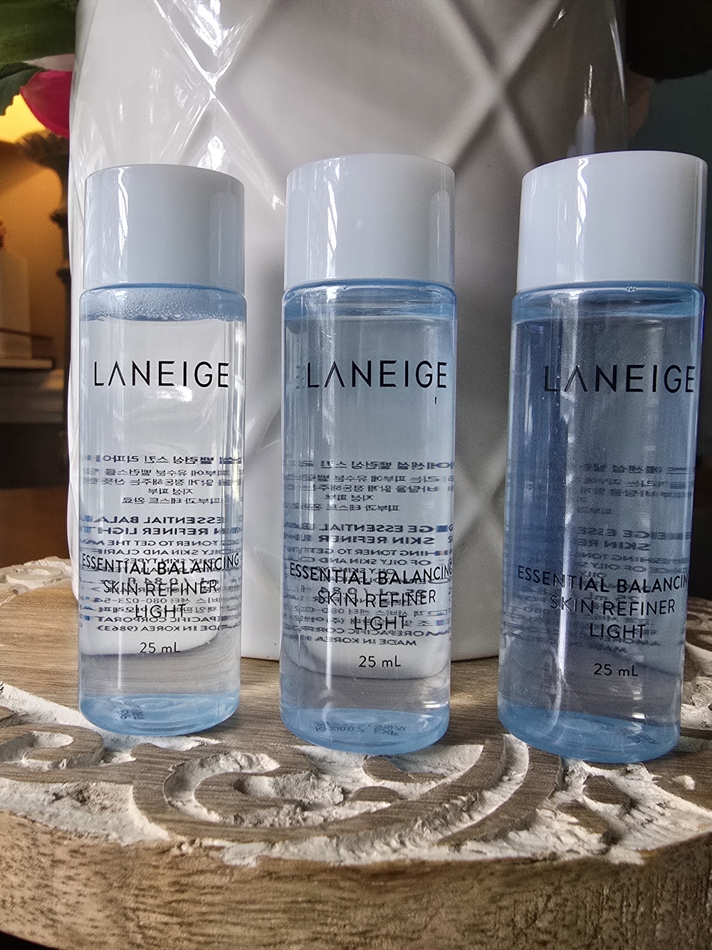 LANEIGE Essential Balancing Skin Refiner Light 25ml - Set Of 3